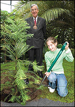 Planting at Duthie Gardens