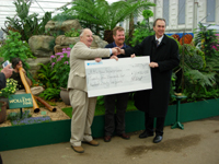 Kernock Park Plants Present Cheque to Royal Botanical Gardens Kew